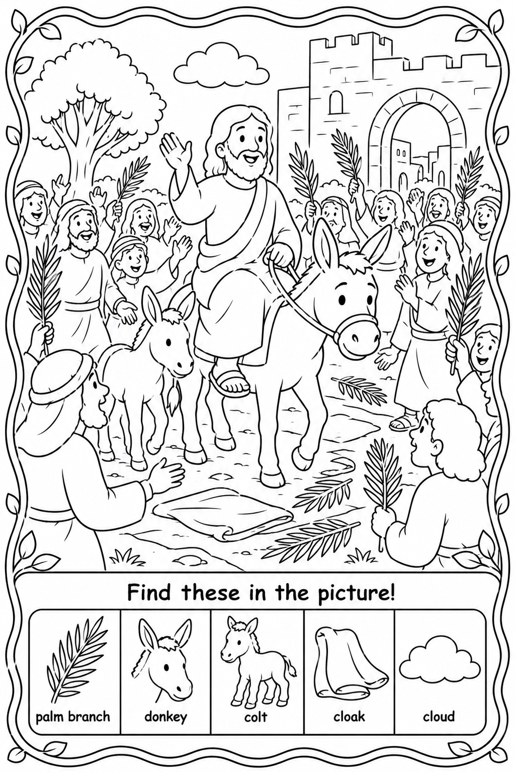 Matthew 21:1-11 Palm Sunday — Matthew 21:1-11