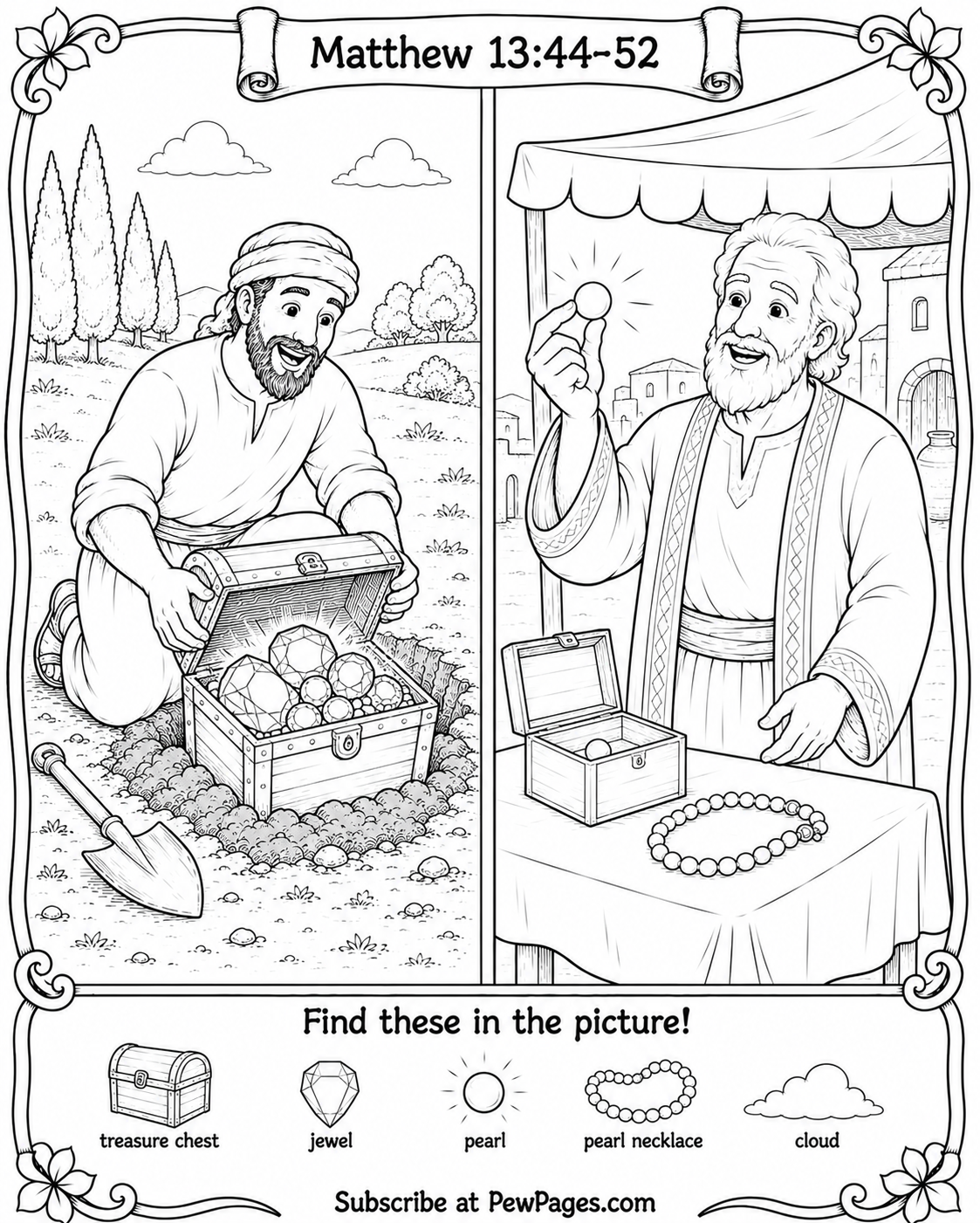 Seventeenth Sunday in Ordinary Time — Matthew 13:44-52