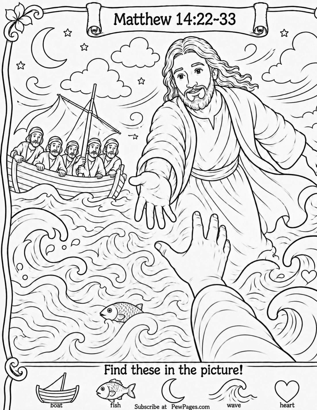 Matthew 14:22-33 Nineteenth Sunday in Ordinary Time — Matthew 14:22-33