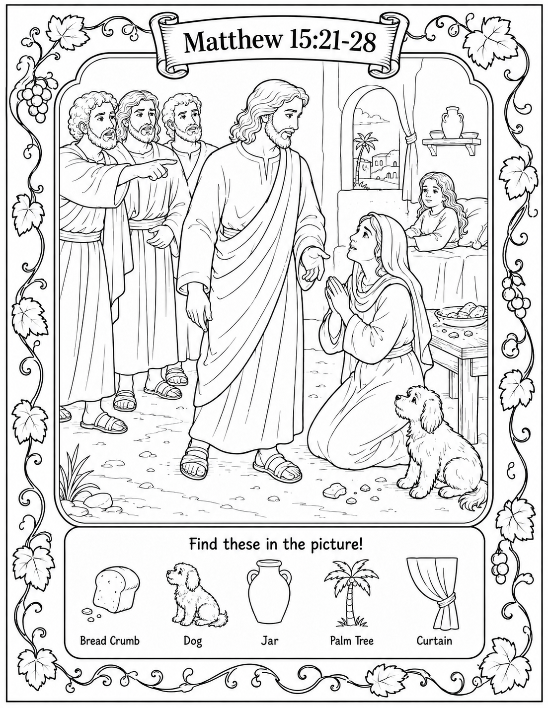 Twentieth Sunday in Ordinary Time — Matthew 15:21-28
